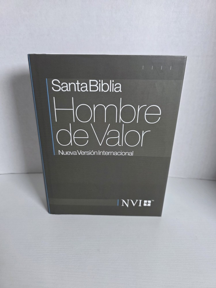 Santa Biblia Hombre de Valor NVI by Zondervan Staff (2013, Hardcover)