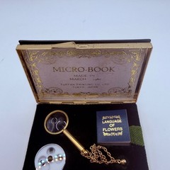 Micro Book Mini Book Size 2 mm Toppan Printing co. Tokyo 1979 Vintage Used