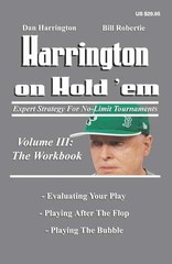 Harrington on Hold 'Em: – Paperback, by Harrington Dan; Robertie – Acceptable