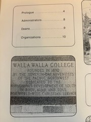 Mountain Ash 1981 Walla Walla College Yearbook Annual