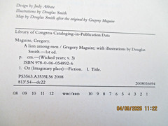 Wicked Years Series By Gregory Maguire-Book 1 ,Books 3 &4 are 1st ED, HC w/DJ
