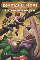 Tracking the Diplodocus (Dinosaur Cove #9) – mass market paperback Stone, Re…