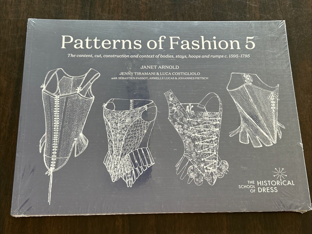 Patterns of Fashion 5 Janet Arnold The Historical School of Dress New Sealed