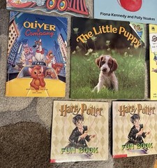 Lot 12 Childrens Story Books Disney Sesame Street Golden Dorothy Oz Harry Potter
