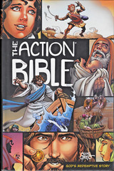 New The Action Bible Gods Redemptive Story Hardcover Book By Sergio Ceriello