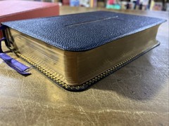 1953 Seabury Book Of Common Prayer & Hymnal Blue Genuine Morocco Leather 1674