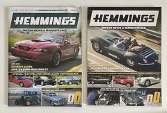 Lot 4 HEMMINGS Motor News Magazine Book April March February January 2026