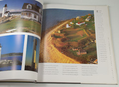 Lighthouses LARGE 12.5 x 11 in HARDCOVER by F. Ross Holland – 1995 Metro Books