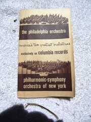 1950 Exclusively on COLUMBIA RECORDS LP CATALOG Philadelphia Orchestra NY Symph