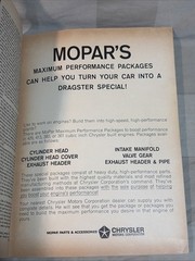 1962 Chrysler Performance Handbook. 96 pages-By Hot Rod Magazine. Dodge Plymouth