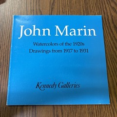 JOHN MARIN: WATERCOLORS OF THE 1920S, DRAWINGS FROM 1917 By John I. H. Baur