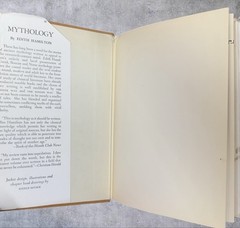 Mythology Edith Hamilton 1942 Hardcover Book VTG DJ