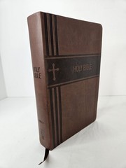 Holy Bible NIV Brown Leathersoft Cover Book Gold Gilded Page Edges