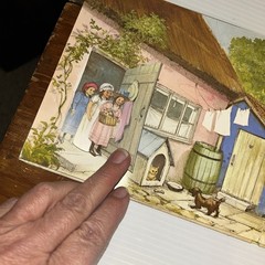 Lavinia’s Cottage 1982 HC Popup Book by John S Goodall 1 PAGE AS IS HB