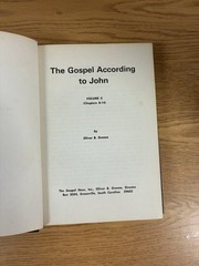 1966 The Gospel According to John Vol II Oliver B. Greene Hardcover First Print