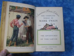 LOT OF 12 ANTIQUE THE COMPLETE WORKS OF MARK TWAIN #1-4, 9-11, 14-18 HC 1917