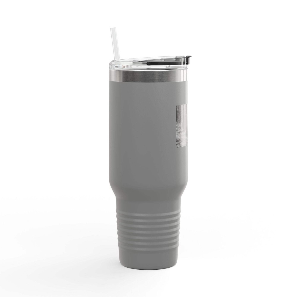 Wildlife-Inspired Insulated Travel Mug – 40oz with Bison Design