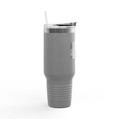 Wildlife-Inspired Insulated Travel Mug – 40oz with Bison Design