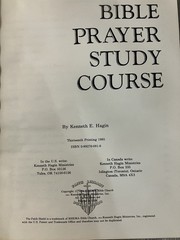 Bible Prayer Study Course Kenneth E. Hagin Guide Book 1987 Vintage Christian Vtg