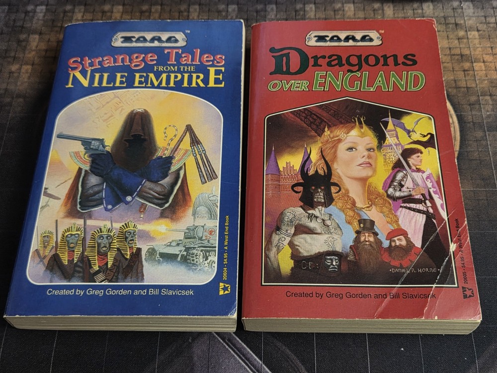 TORG Role Playing Games paperback books WEG
