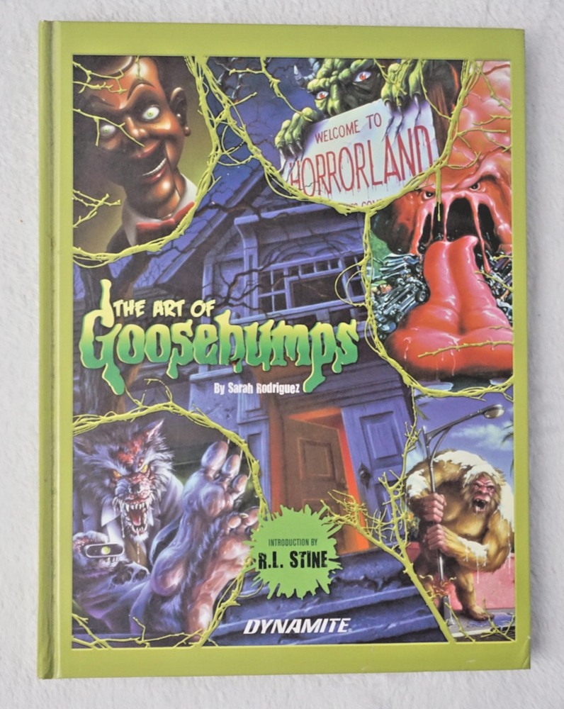 The Art Of Goosebumps (2021) by Sarah Rodriguez Hardcover Book