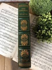 The Republic by Plato Franklin Library 1975 Limited Ed Full Leather Gilded Edges