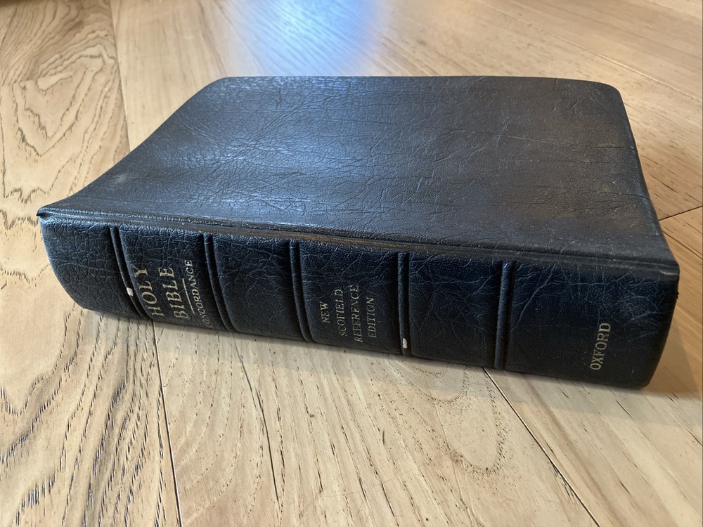1967 Oxford New Scofield Reference Bible Looseleaf KJV Loose Leaf Binder O9381x