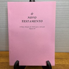 O Novo Testamento PORTUGUESE New Testament – 1980 – Lifegate Inc – 244 Pages -PB