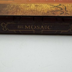 Holy Bible Mosaic New Living Translation NLT Devotional Brown Leatherette