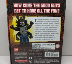 LEGO Ninjago: Hardcover Garmadon’s Bad Guy Training Manual With Minifigure NOS
