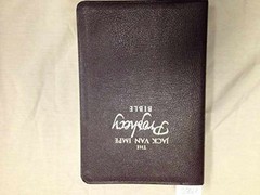 Jack Van Impe Prophecy Bible – Leather Bound, by Jack Van Impe – Very Good