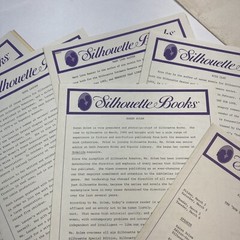 Silhouette Books How to Write a Romance Workshop Documents Vintage Pulp Romance