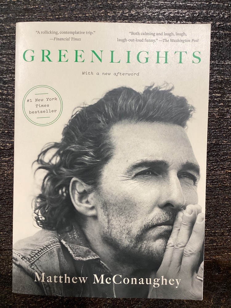 Greenlights by Matthew McConaughey (2024, Trade Paperback)