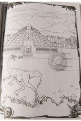 Jurassic World Dinosaurs Coloring/Activity Book with Tear/Share Pages 🆕🆓ship!