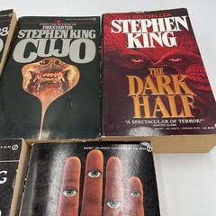 Stephen King Paperback Signet Lot Dead Zone Cujo Night Shift Dark Half Firestart