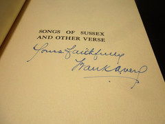Songs of Sussex and Other Verse (1936) by Frank Avery *SIGNED*