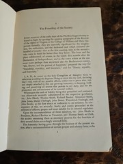 1965 Phi Beta Kappa As A Secret Society Freemasonry Hastings PBK