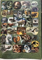 Jurassic World Three Books in One NEW Coloring Color & Trace Color by Number