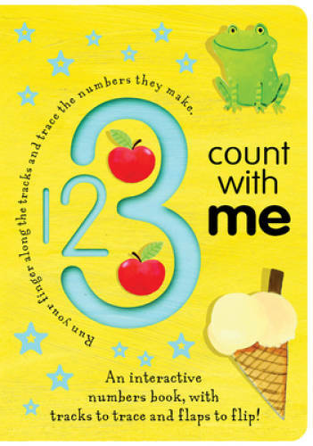 1 2 3 Count with Me (Trace-and-Flip Fun!) – Board book By Georgie Birkett – GOOD