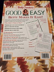 Vintage 1996 BETTY CROCKER’S GOOD & EASY COOKBOOK Hardcover 432 pages