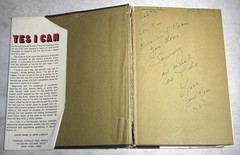 Yes I Can The Story of Sammy Davis Jr w/Jane & Burt Boyar HC DJ 1st Ed 1965