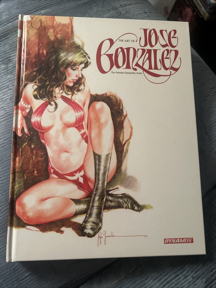 The Art of Jose Gonzalez Hardcover by David Roach Dynamite Vampirella New
