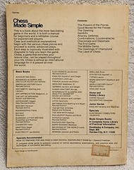 Chess Made Simple by Milton L Hanauer 1957 Made Simple Books Paperback 1st Ed