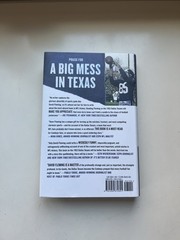 A Big Mess in Texas by David Fleming Hardcover