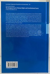 The European Court of Human Rights and Constitutional Courts: A Study on the E..