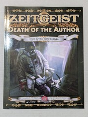 ENsider – Zeitgeist Death of the Author – Ryan Nock – 5E D&D Supplement Like New