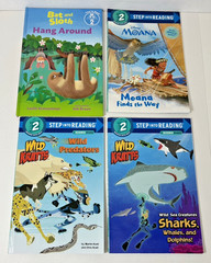 Level 2 Boys Readers Step Into Reading, I Can Read, Learning to Read Lot of 10
