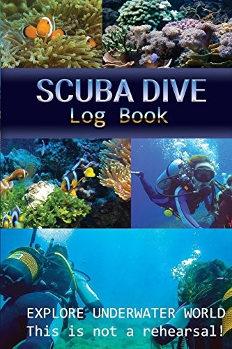 SCUBA DIVE LOG BOOK: QUICK TO RECORD|6″ X 9″,60 PAGES, By Smart Diver BRAND NEW