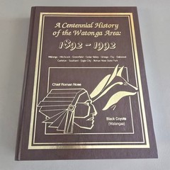 Centennial History of the Watonga Area 1892-1992 HC Oklahoma Blaine County Book
