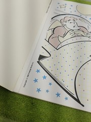Paint with Water outer space Prestige 1982 Coloring/Activity Book 5 pages missng